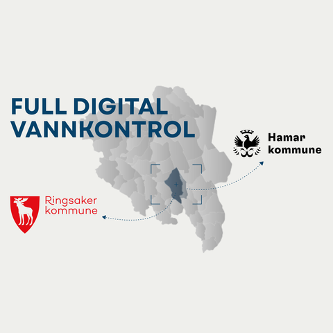 Totalleveranse av smart vannforvaltning for Hamar og Ringsaker